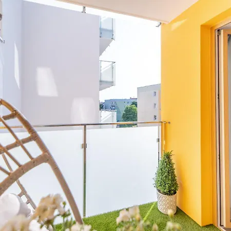 Blekit Na Fali - Miodowy Dom Apartamento