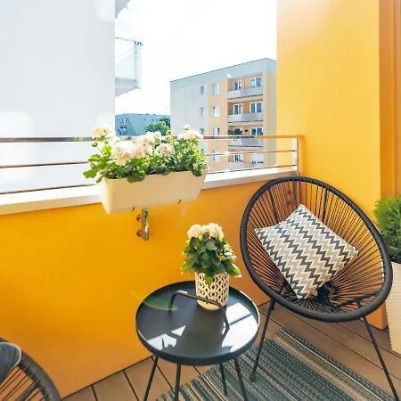 Blekit Na Fali - Miodowy Dom Apartamento